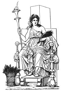 CERES, THE PATRON OF THE MYSTERIES.